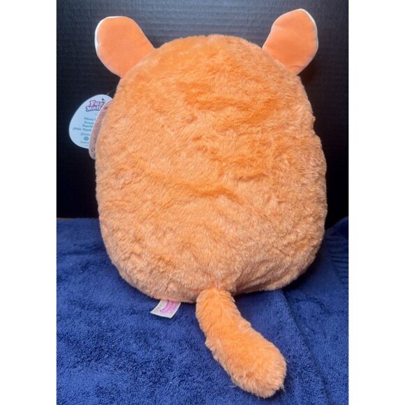 Fuzz-A-Mallows Erica Hamster Plush Orange & White Squishmallows - Picture 5 of 6